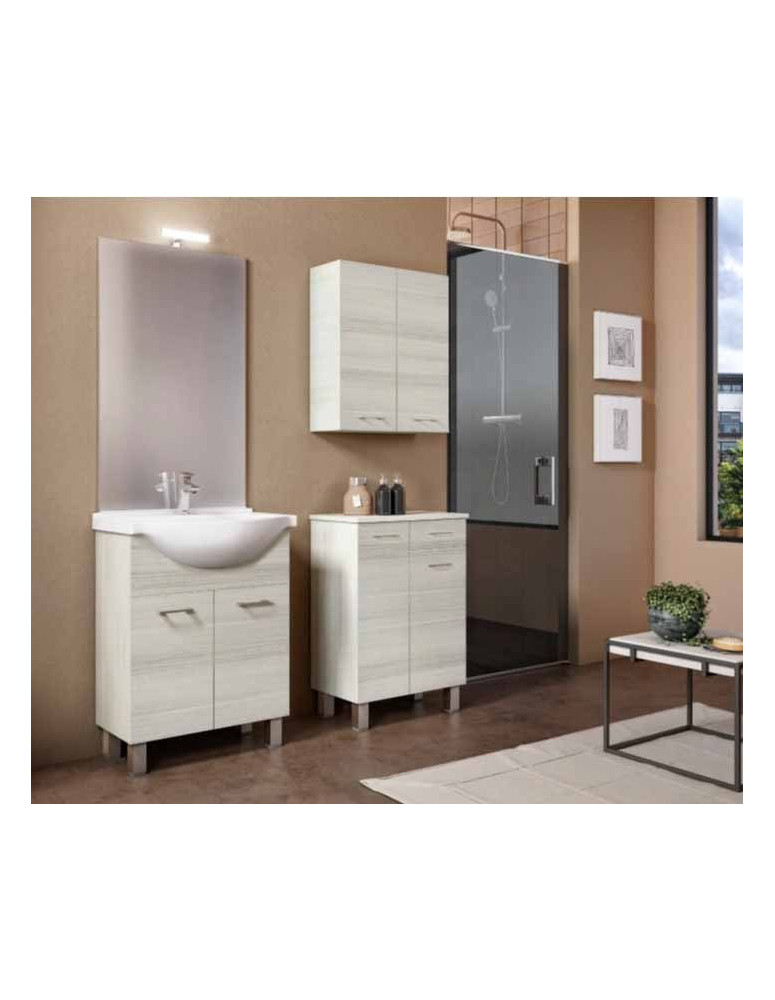 BAGNO CON LAVELLO CONSOL E PENSILE