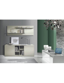 SOGGIORNO CON MADIA A TERRA E VANI A GIORNO CENTRALI