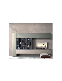 SOGGIORNO CON COLONNA A TERRA PIU PARTE SOSPESA