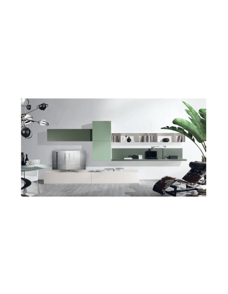 SOGGIORNO CON BASE SOSPESO MODERNO