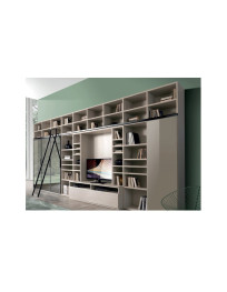 SOGGIORNO CON LIBRERIA E VANO PER TV