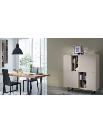 SOGGIORNO A MADIA COLORE TORTORA