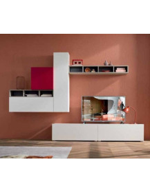 SOGGIORNO FRASSINO BIANCO,LARICE E ROSSO