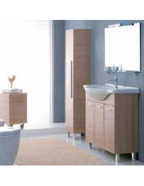 COMPOSIZIONE BAGNO ROVERE SBIANCATO