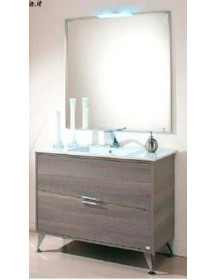 BAGNO CON PIEDINI ALLUMINIO