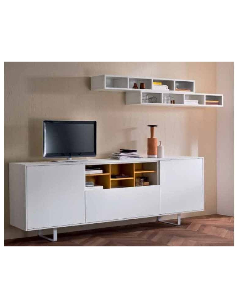 SOGGIORNO A MADIA BIANCO OPACO