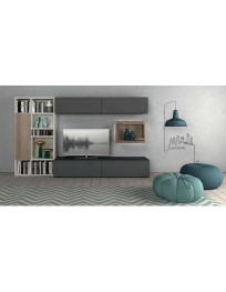 SOGGIORNO ANTRACITE, OLMO E FRASSINO