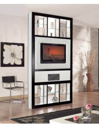 COMPOSIZIONE BIFACCIALE CON PORTA TV GIREVOLE