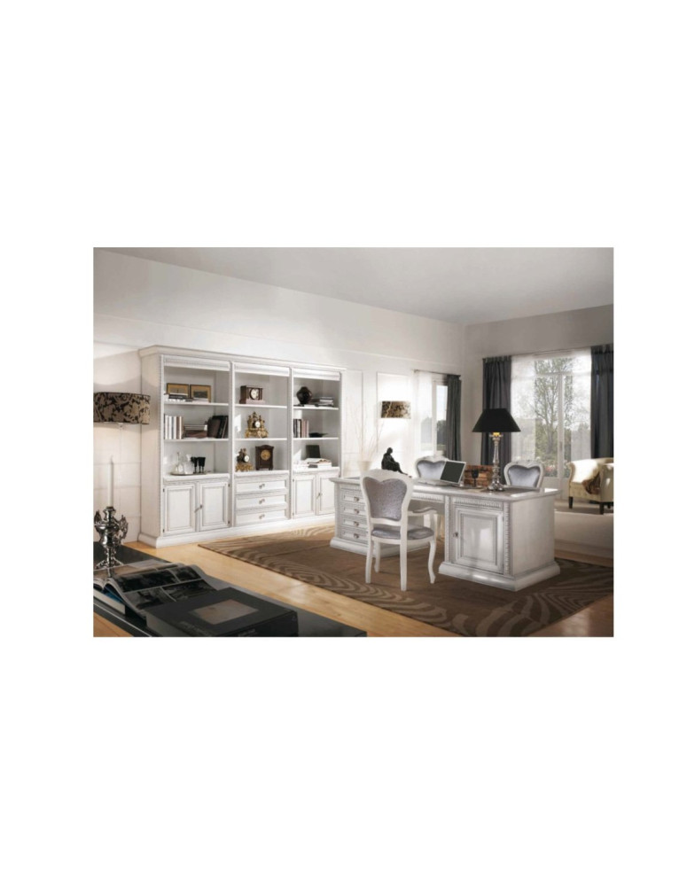 LIBRERIA A 6 VANI E SCRIVANIA