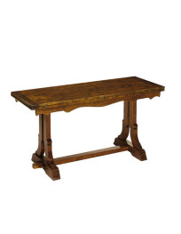 TAVOLO IN NOCE MASSICCIO