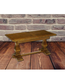 TAVOLO CLASSICO IN LEGNO CON ALLUNGHE INTERNE