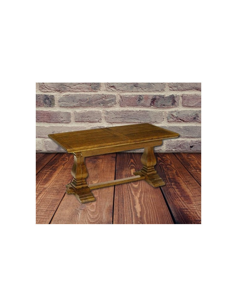 TAVOLO CLASSICO IN LEGNO CON ALLUNGHE INTERNE