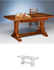 TAVOLO RIQUADRATO  RETTANGOLARE