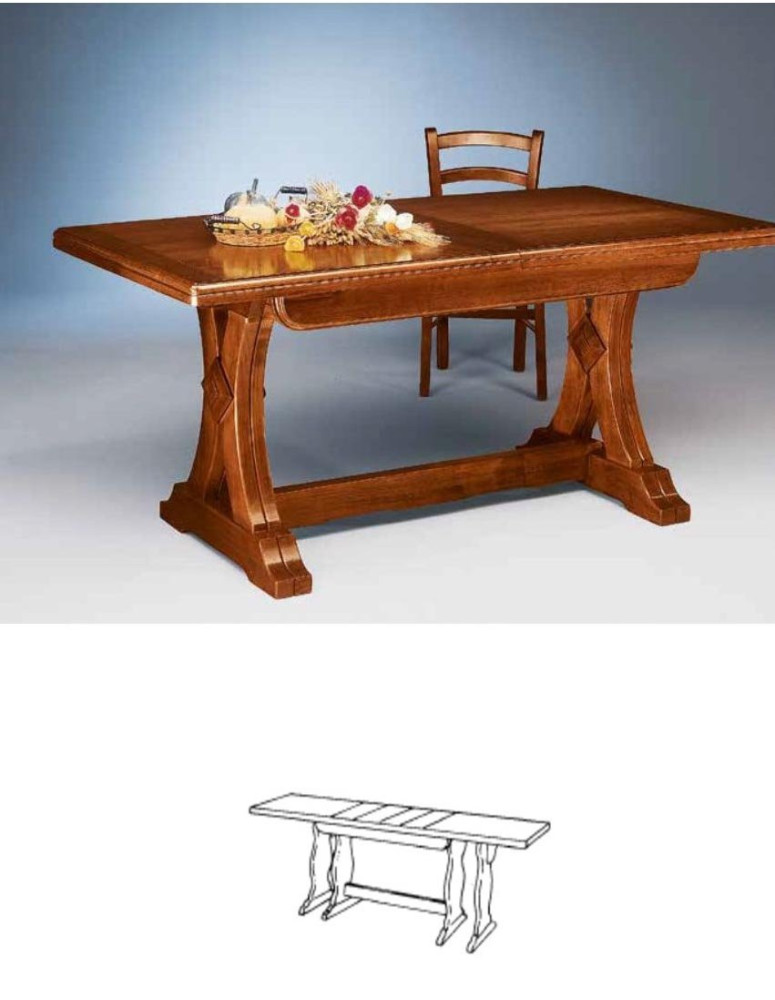 TAVOLO RIQUADRATO  RETTANGOLARE