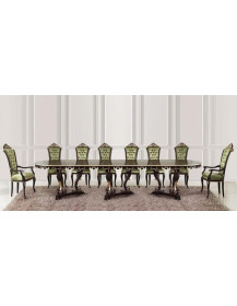 TAVOLO OVALE LACCATO