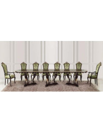 TAVOLO OVALE LACCATO