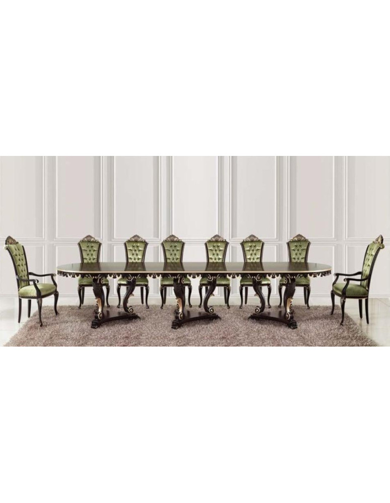 TAVOLO OVALE LACCATO