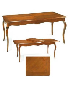 TAVOLO CILIEGIO ALLUNGABILE CON TRAVERSA SAGOMATA