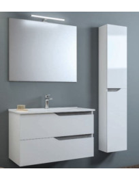 BAGNO DA CM 80 SOSPESO  LAVABO PIATTO SPECCHIERA DA 80