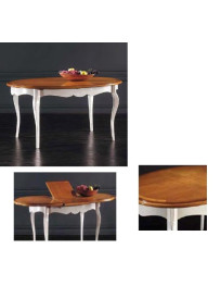 TAVOLO OVALE APRIBILE CON ALLUNGA CENTRALE