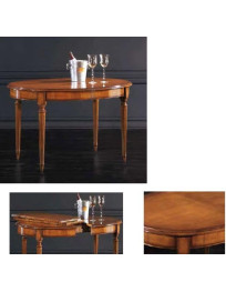 TAVOLO OVALE COLORE NOCE