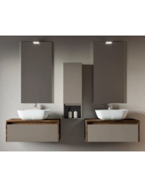 BAGNO DA CM 80 SOSPESO CAD LAVABO APPOGGIO OVALE