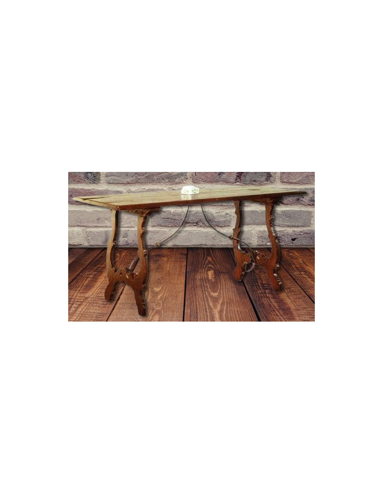 TAVOLO FRATINO COSTRUITO IN LEGNO VECCHIO