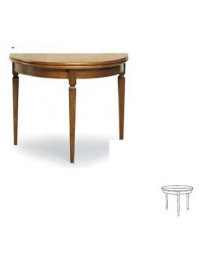 TAVOLO CONSOLLE NOCE