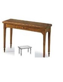TAVOLO CONSOLLE NOCE