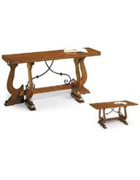 TAVOLO CONSOLLE NOCE