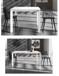 TAVOLO BIANCO FRASSINATO