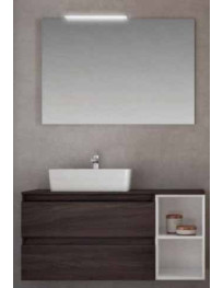 BAGNO DA CM 1.10  SOSPESO LAVABO APPOGGIO RETTANGOLARE