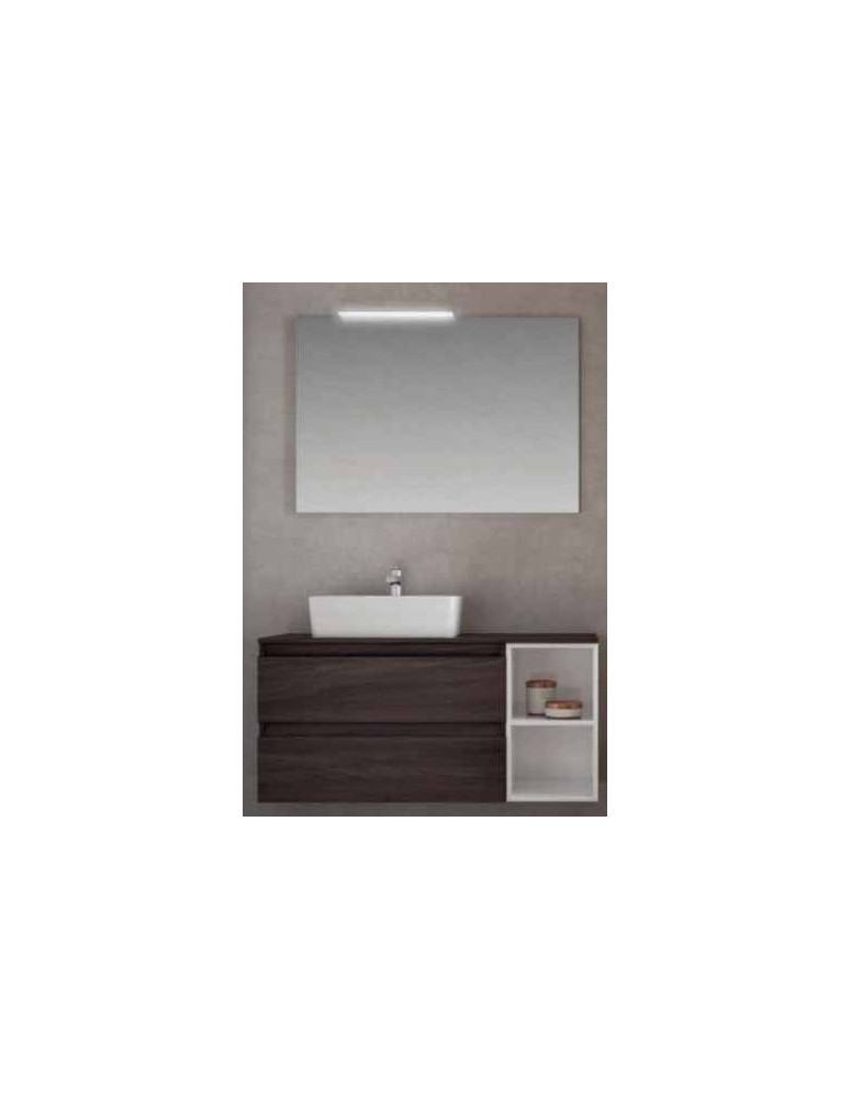 BAGNO DA CM 1.10  SOSPESO LAVABO APPOGGIO RETTANGOLARE