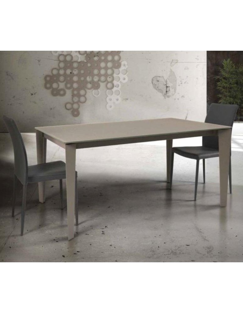 TAVOLO IN VETRO ALLUNGABILE