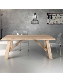 TAVOLO FISSO ROVERE SX SPESSORE 4 CM