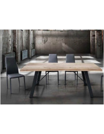 TAVOLI FISSI CON PLANCIA MASSICCIA DI SPESSORE DA 6 CM E 4 CM