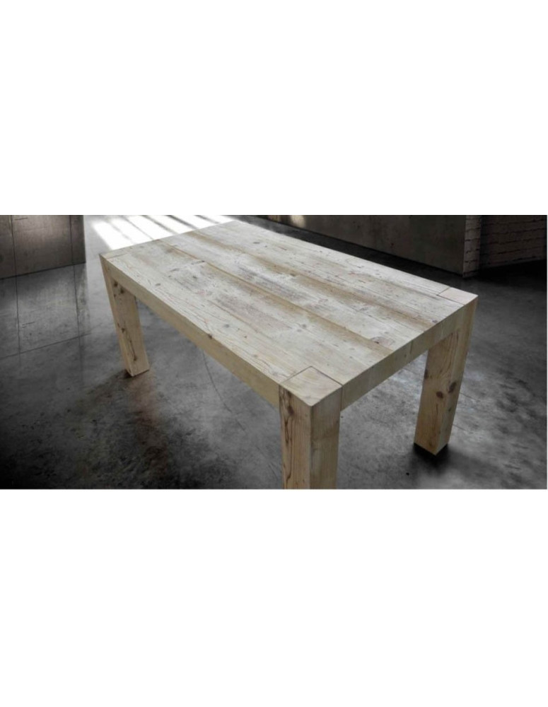 TAVOLO IN LEGNO VECCHIO PIU MISURE