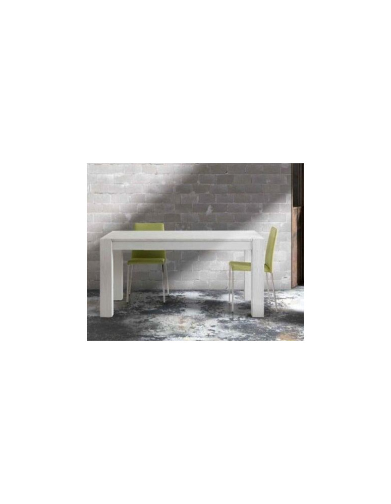 TAVOLO IN  ABETE BIANCO SPAZZOLATO