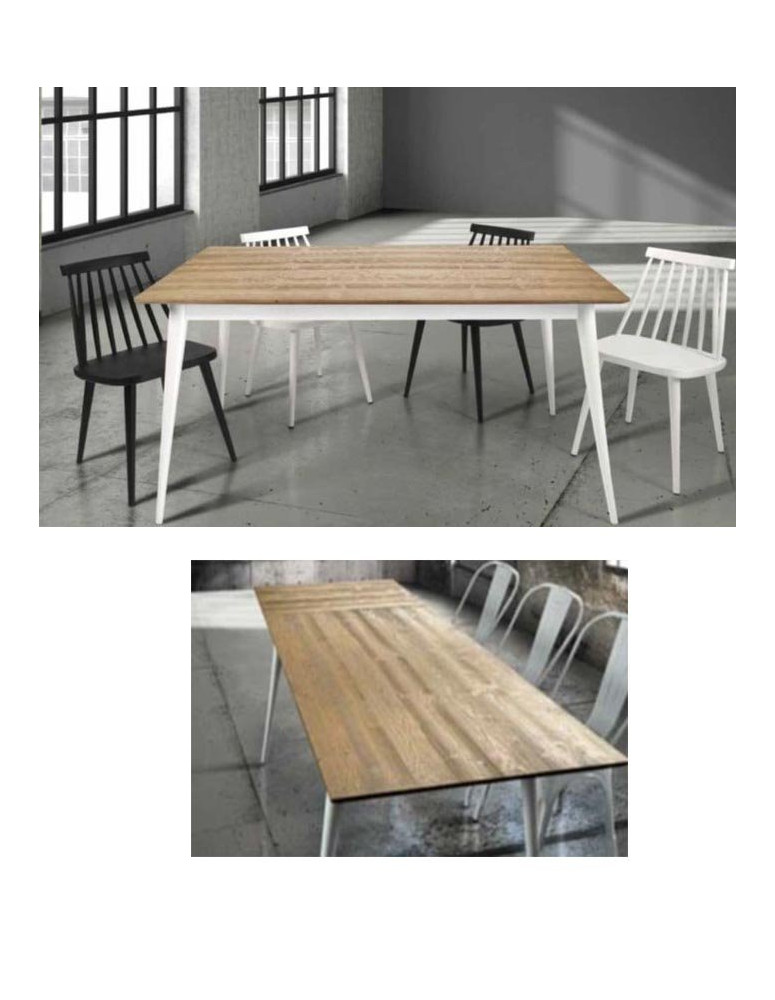 TAVOLI IN ABETE SPAZZOLATO VARIE MISURE