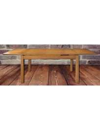 TAVOLO MODERNO  in LEGNO ALLUNGABILE IN ROVERE MASSICCIO