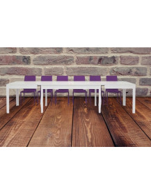 TAVOLO BIANCO FRASSINATO