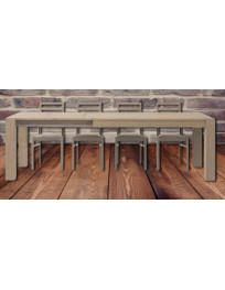 TAVOLO ROVERE NATURALE SPAZZOLATO