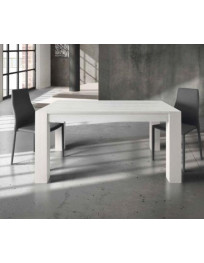 TAVOLO RETTANGOLARE ROVERE SPAZZOLATO BIANCO