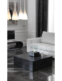 BLOCCO IN PIETRA FOSSILE PER TAVOLINO QUADRATO