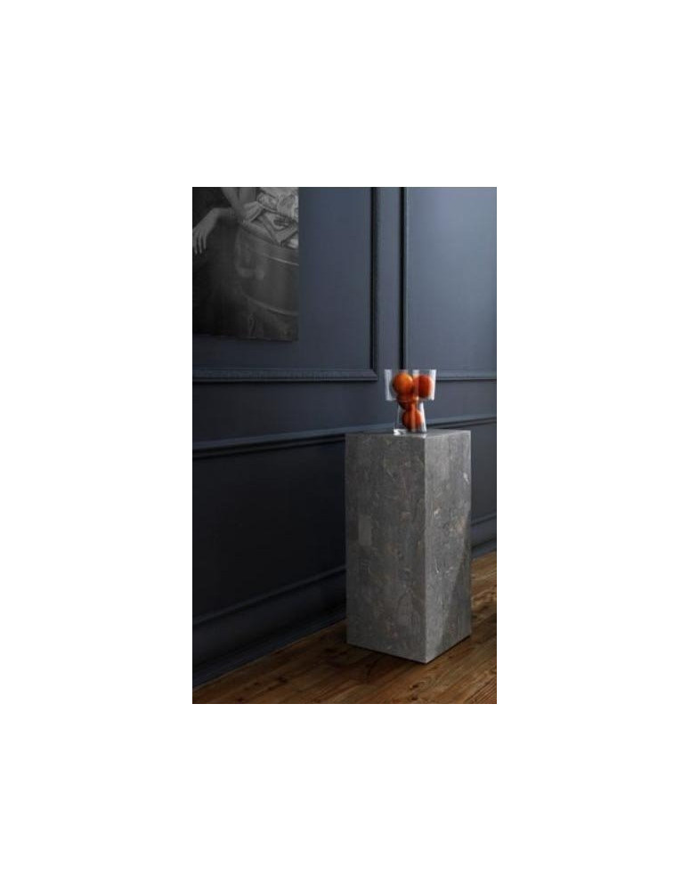 BLOCCO IN PIETRA FOSSILE COLONNA