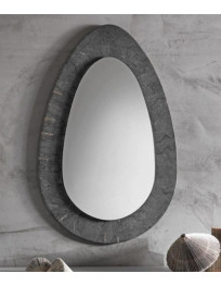 SPECCHIERA  PIETRA FOSSILE GOCCIA