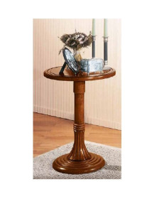 TAVOLINO TONDO  IN LEGNO