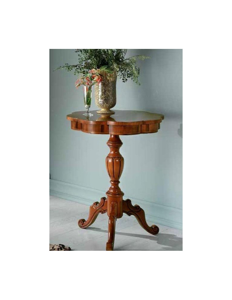 TAVOLINO INTARSIATO  OTTAGONALE