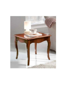 TAVOLINO OVALE 1 CASSETTO  CON RIPIANO INTARSIATO