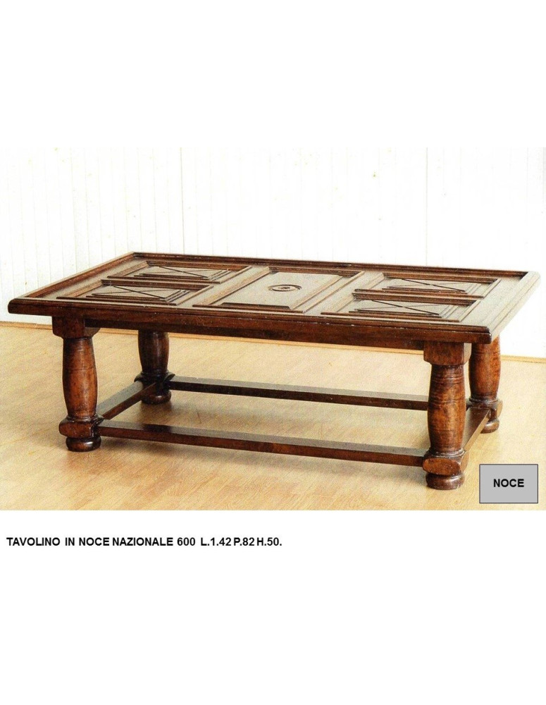 TAVOLINO CON PANNELLI STILE 600